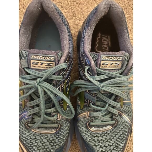 Brooks Shoes Womens 11 Adrenaline GTS 17 Running Sneakers Flextra 1202311B464 - Picture 4 of 11